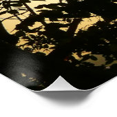 Sunset Through Trees II Tropische fotografie Poster (Hoek)