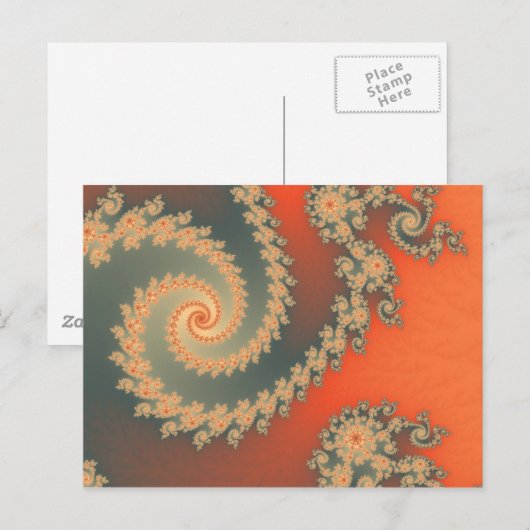 Sunset Tongues Briefkaart (Voorkant / Achterkant)