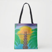 Sunset Tote Bag (Voorkant)