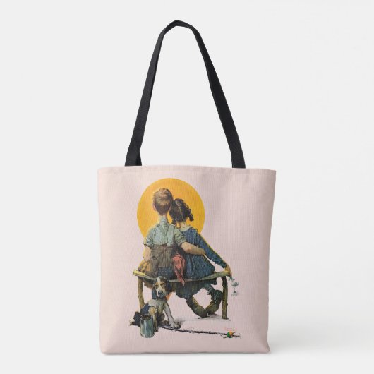 Sunset Tote Bag (Achterkant)