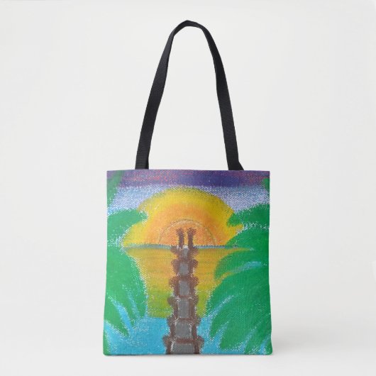 Sunset Tote Bag (Voorkant)