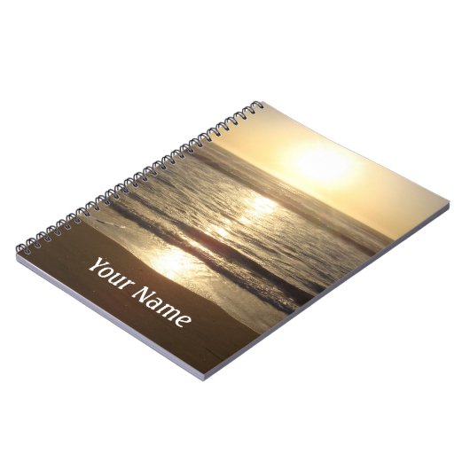 Sunset Travel Diary Notitieboek (Linkerzijde)