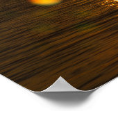 Sunset, Traverse Bay, Michigan Poster (Hoek)