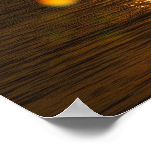 Sunset, Traverse Bay, Michigan Poster (Hoek)