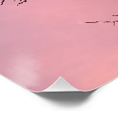 Sunset Tree Branches Photograph Planetm13 Perfect Poster (Hoek)