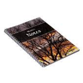 Sunset Tree-Notitieboek Notitieboek (Rechterzijde)