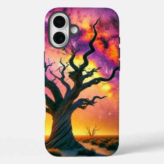 Sunset Tree Scene Telefoonhoesje Case-Mate iPhone Case (Achterkant)