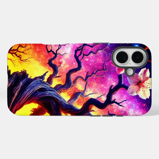 Sunset Tree telefoonhoesje Case-Mate iPhone Case (Achterkant (horizontaal))