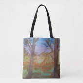 Sunset Trees Canvas tas (Voorkant)