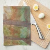 Sunset Trees Tea Towel Theedoek (Quarter Fold)