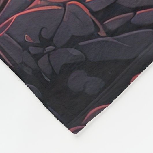 Sunset Tropical Beach Paradise Island  Fleece Deken (Hoek)