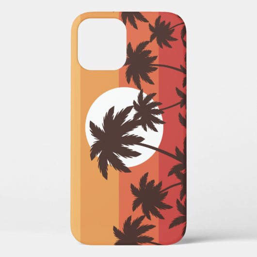 Sunset Tropical Palm Beach  Case-Mate iPhone Case (Achterkant)