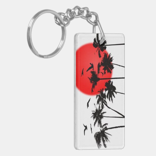 SUNSET TROPICAL SLEUTELHANGER DOOR EKLEKTIX (Voorkant Links)
