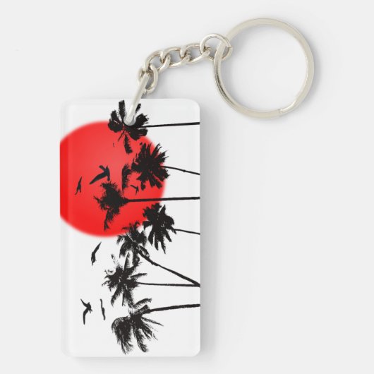 SUNSET TROPICAL SLEUTELHANGER DOOR EKLEKTIX (achterkant)