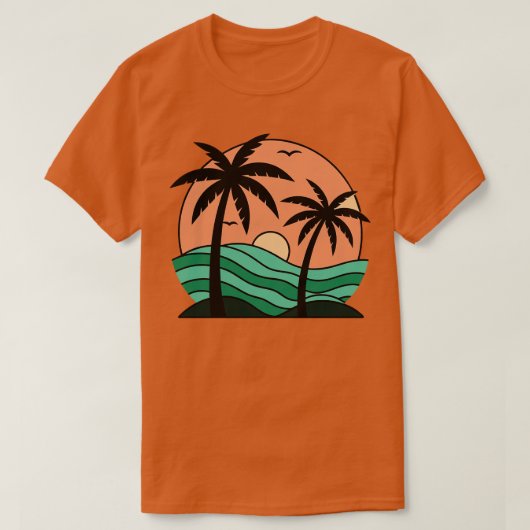 Sunset TShirt 10 (Design voorkant)