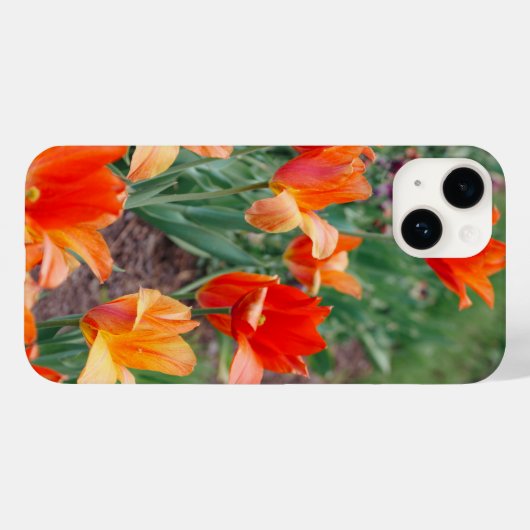 Sunset Tulips Case-Mate iPhone Case (Achterkant (horizontaal))