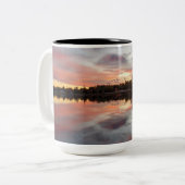 Sunset Tweekleurige Koffiemok (Voorkant links)