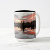 Sunset Tweekleurige Koffiemok (Voorkant rechts)