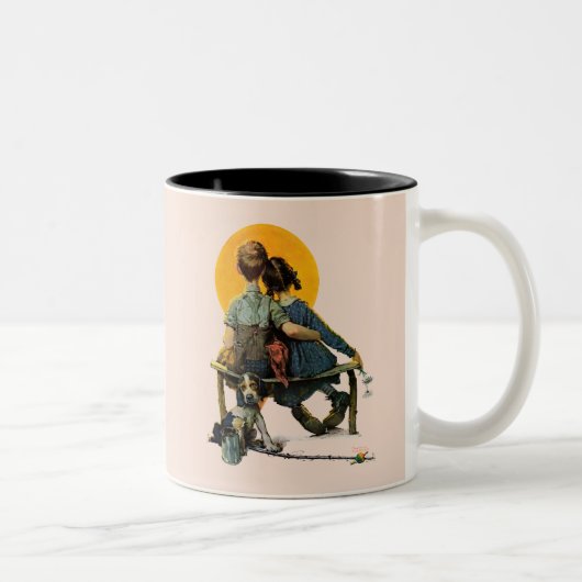 Sunset Tweekleurige Koffiemok (Rechts)