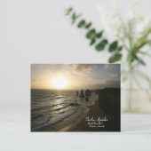 Sunset, Twelve Apostles, Great Ocean Road Briefkaa Briefkaart (Staand voorkant)