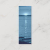 Sunset Twilight Bladwijzer/Visitekaartjes Mini Visitekaartje (Achterkant)