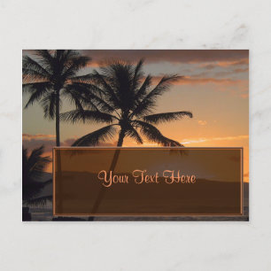 SUNSET-uitnodiging Briefkaart