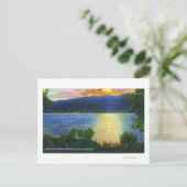 Sunset Uitzicht of Prospect Mountain Briefkaart (Staand voorkant)