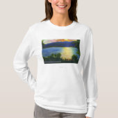 Sunset Uitzicht of Prospect Mountain T-shirt (Voorkant)