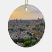 Sunset uitzicht Toledo Spanje Keramisch Ornament (Links)