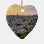 Sunset uitzicht Toledo Spanje Keramisch Ornament (Rechts)