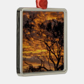 Sunset, Uluru-Kata Tjuta National Park Metalen Ornament (Rechts)