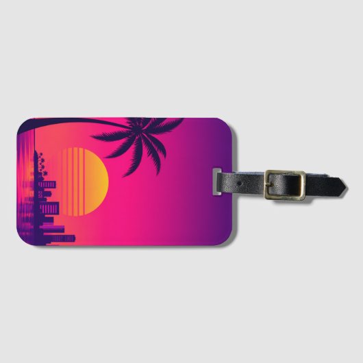Sunset v2.44 bagagelabel (Voorkant (horizontaal))