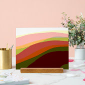Sunset Vibes Abstracte Kunst 206 Acryl Bord (Huwelijk)