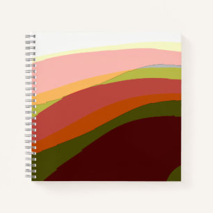 Sunset Vibes Abstracte Kunst 206 Notitieboek