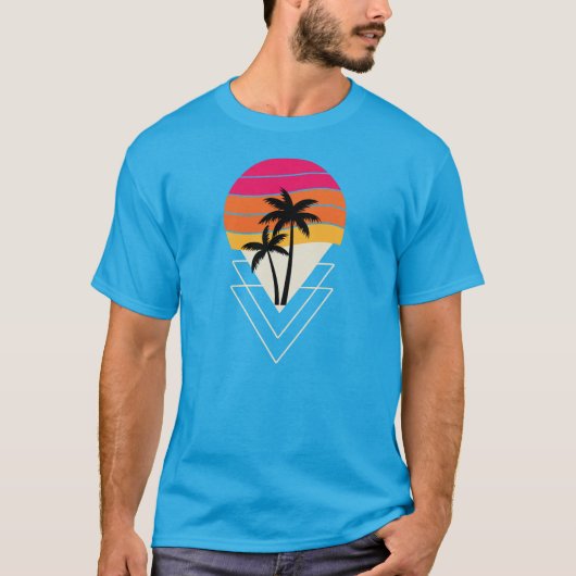 Sunset Vibes T-shirt (Voorkant)