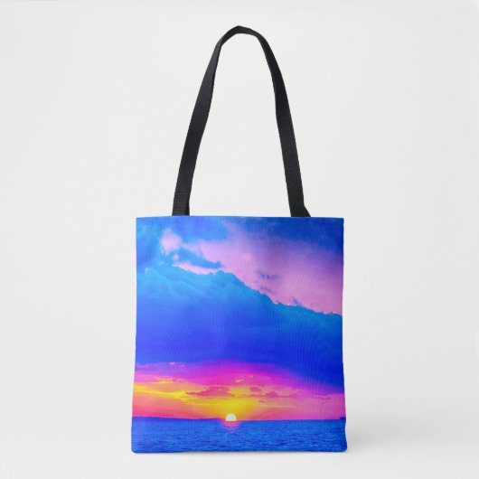 Sunset Vibrance Tote Bag (Voorkant)