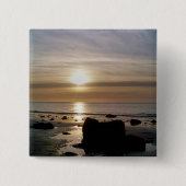 SUNSET VIERKANTE BUTTON 5,1 CM (Voorkant)