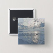 SUNSET VIERKANTE BUTTON 5,1 CM (Voorkant /achterkant)