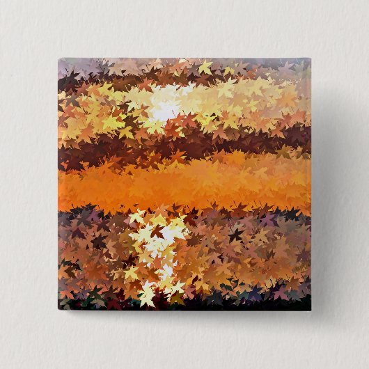 SUNSET VIERKANTE BUTTON 5,1 CM (Voorkant)