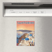 Sunset View Santorini Greece Cyclades Travel Magneet (Insitu (Vaatwasser))