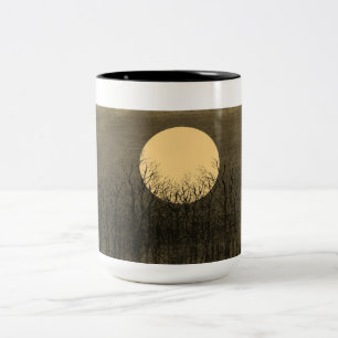 Sunset vintage Mugs Tweekleurige Koffiemok