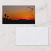 Sunset Visitekaartje (Voorkant / Achterkant)