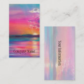 Sunset Visitekaartje (Voorkant / Achterkant)