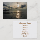 SUNSET VISITEKAARTJE (Voorkant / Achterkant)