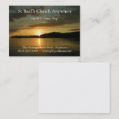 Sunset Visitekaartje (Voorkant / Achterkant)