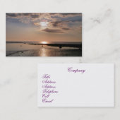 SUNSET VISITEKAARTJE (Voorkant / Achterkant)