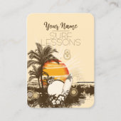 Sunset - Visitekaartje (Voorkant)