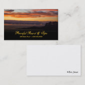 Sunset Visitekaartje (Voorkant / Achterkant)