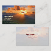 Sunset Visitekaartje (Voorkant / Achterkant)