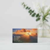 Sunset Visitekaartje (Staand voorkant)